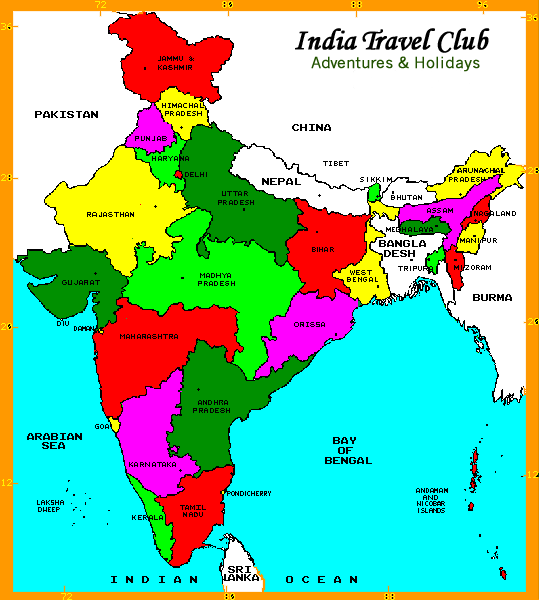 List of all Indian states official website...